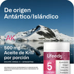 Omega 3 de Aceite de Krill Antártico y Astaxantina