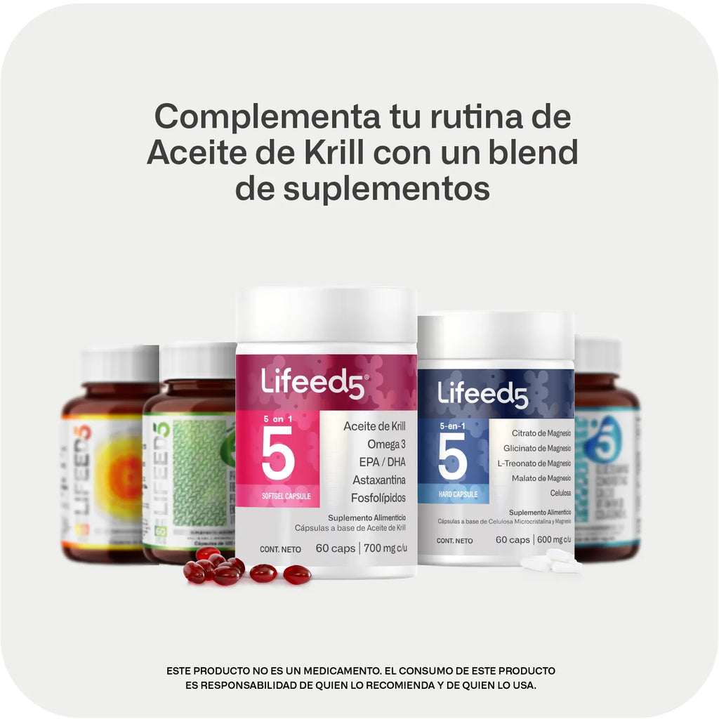 Omega 3 de Aceite de Krill Antártico y Astaxantina