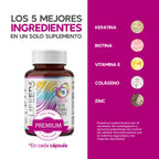 Keratina, Biotina y Colágeno