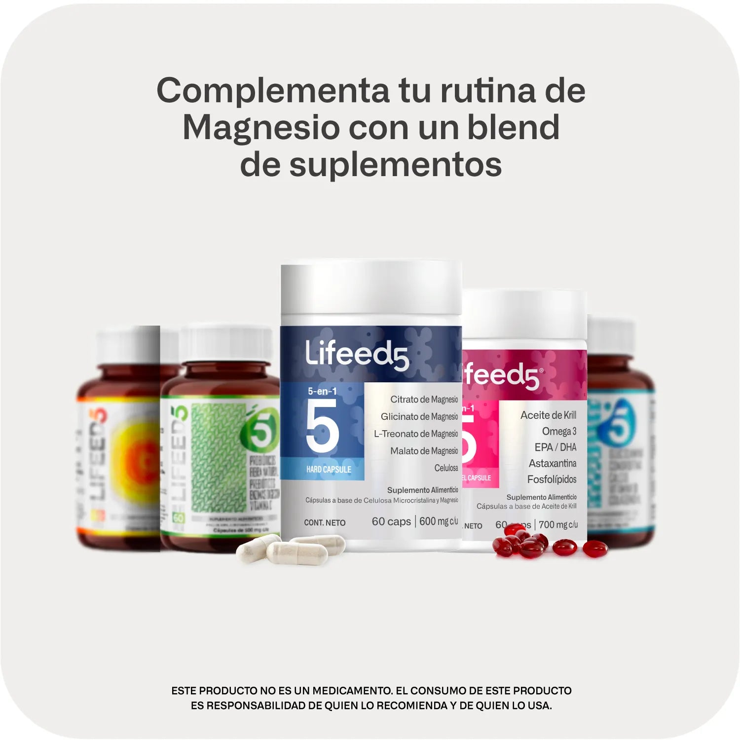 Magnesio Blend 5 tipos