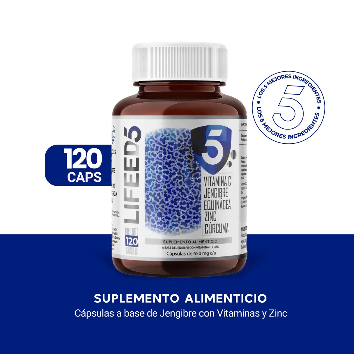 Inmune Vitamina C + Jengibre