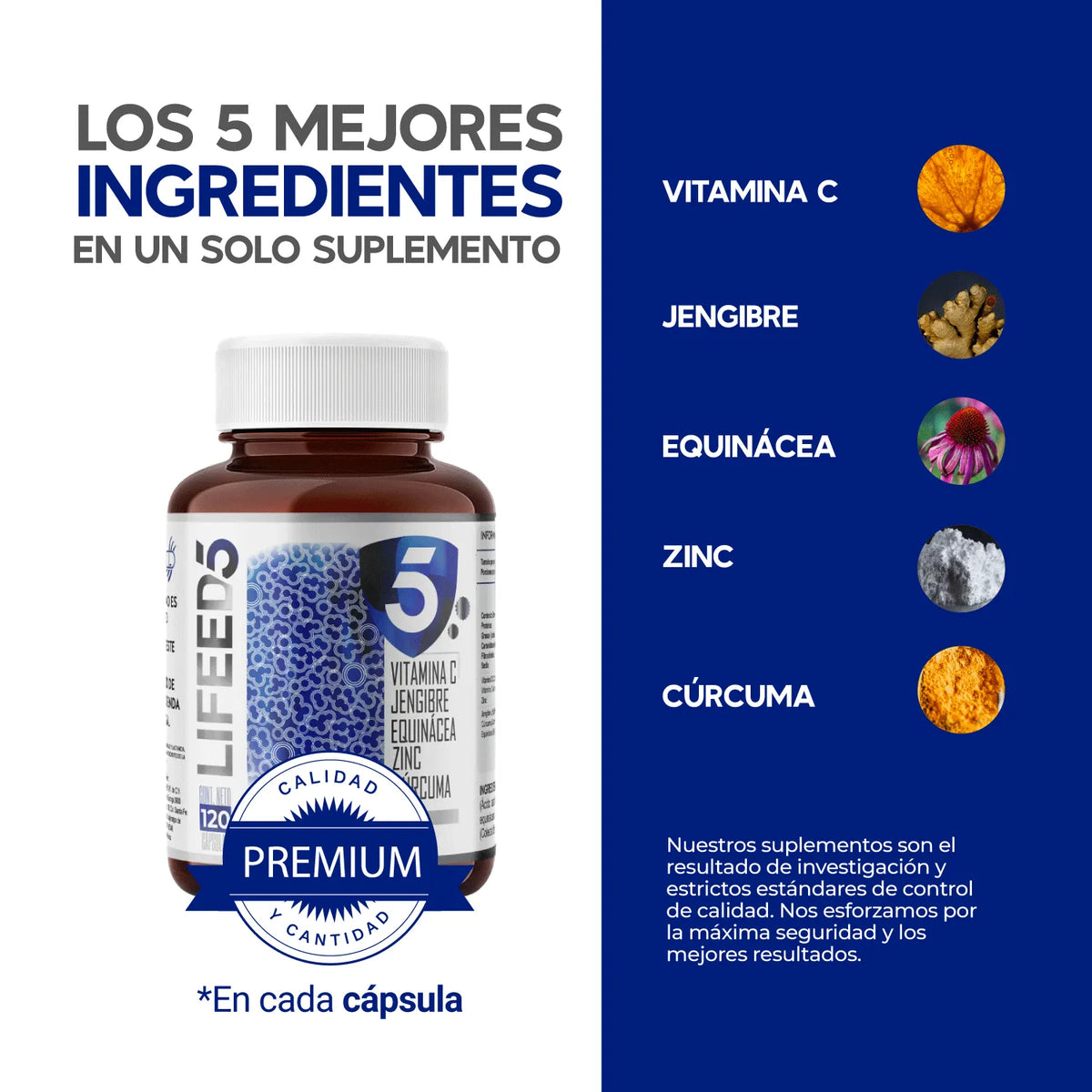 Inmune Vitamina C + Jengibre
