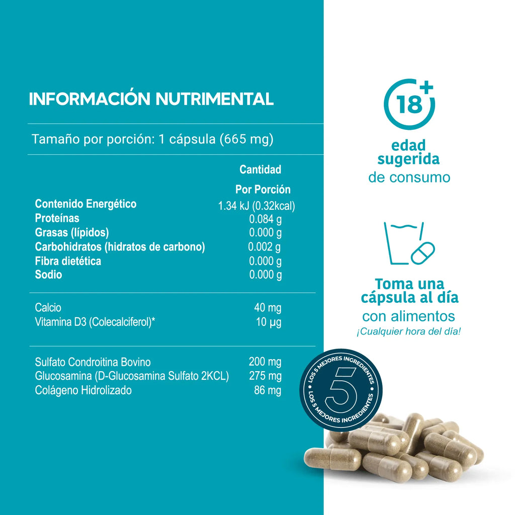 Joints | Glucosamina y Condroitina