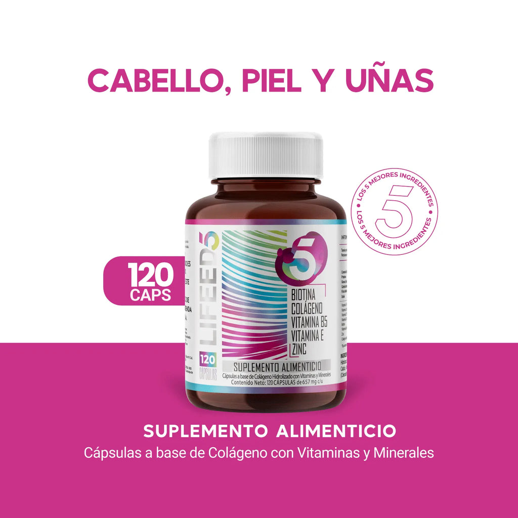 Biotina, Colágeno y Vitamina E