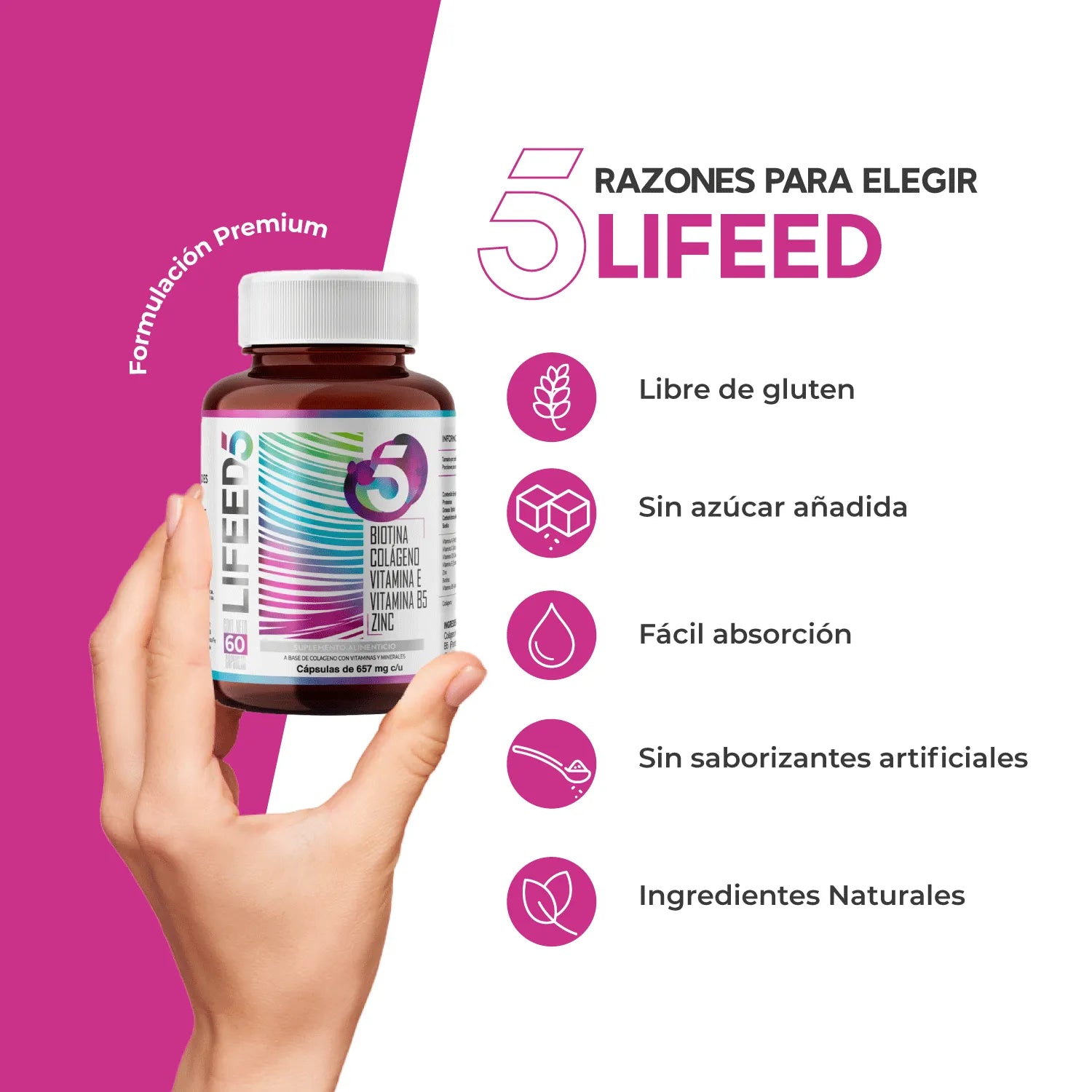 Biotina, Colágeno y Vitamina E