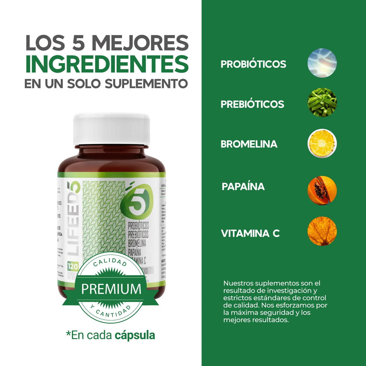 Enzimas Digestivas con Probióticos y Prebióticos
