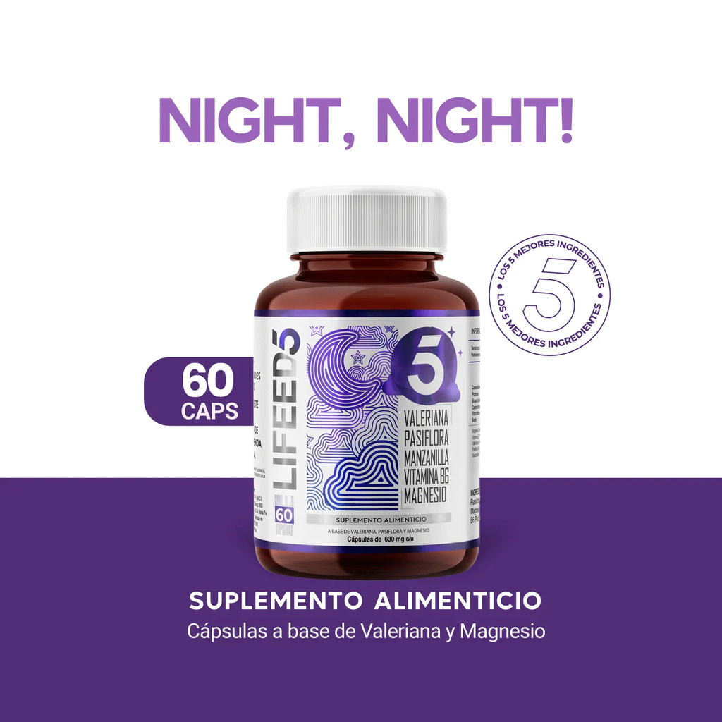 Sleep | Magnesio, Valeriana, Pasiflora