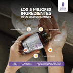 Complejo B | Vitaminas B1, B2, B3, B5, B6, B12