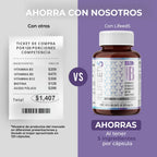 Complejo B | Vitaminas B1, B2, B3, B5, B6, B12
